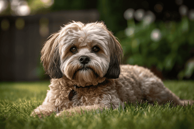 Shih-Poo (Shih Tzu and Poodle Crossbreed)