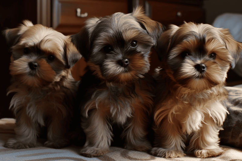 Cute Yorkshire Terrier puppies seeking pet care and grooming services online.