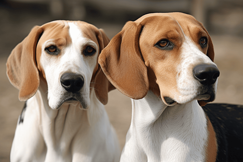 Cute Beagle Dogs.