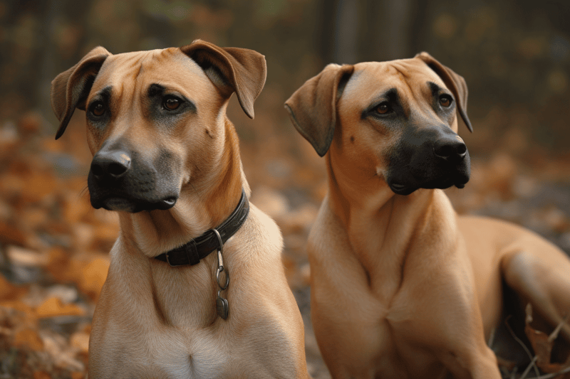 Comparing Male and Female Black Mouth Curs