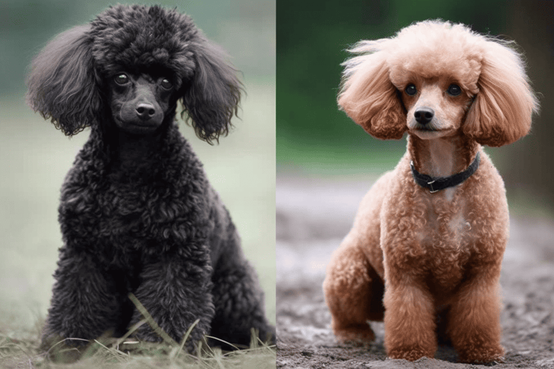 Comparing Male and Female Miniature Poodles