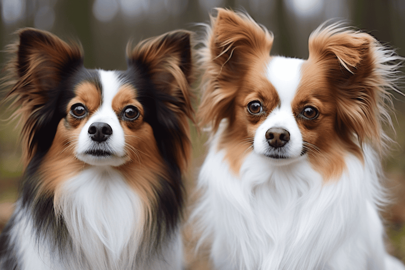 Papillon dogs outdoor, playful, cute, loyal, energetic, companion animals, dog fix.