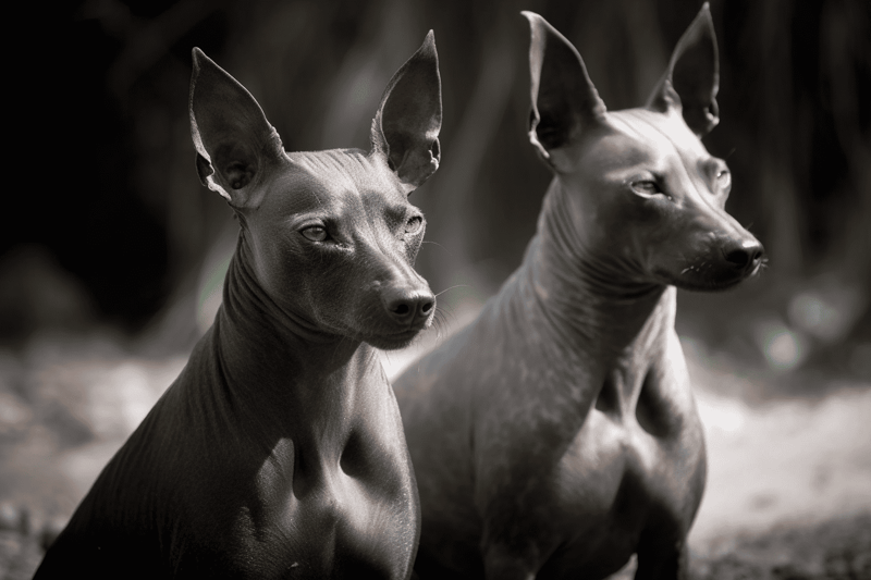 Comparing Male and Female Xoloitzcuintle Dogs