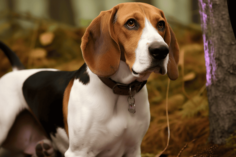 Dog tracking, outdoor, nature, forest, dog.