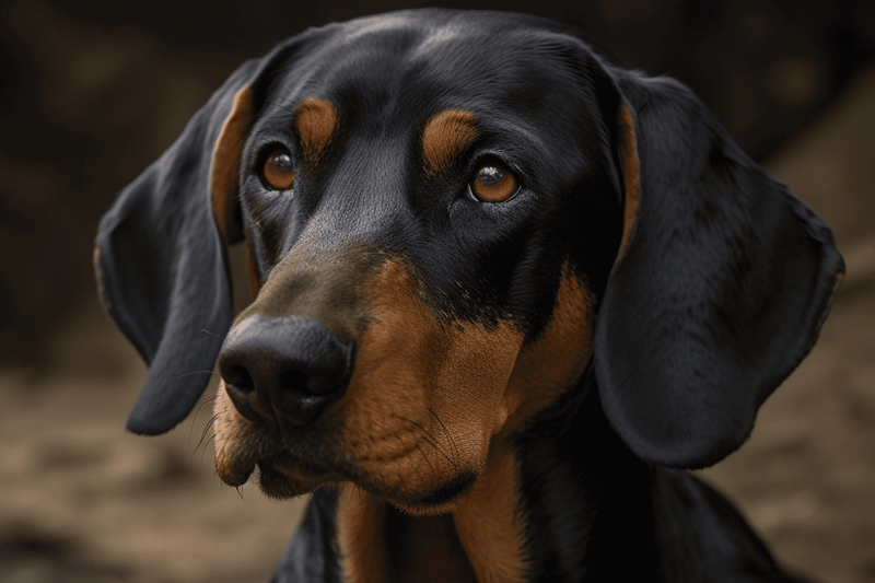 Black and Tan Coonhound photo 2