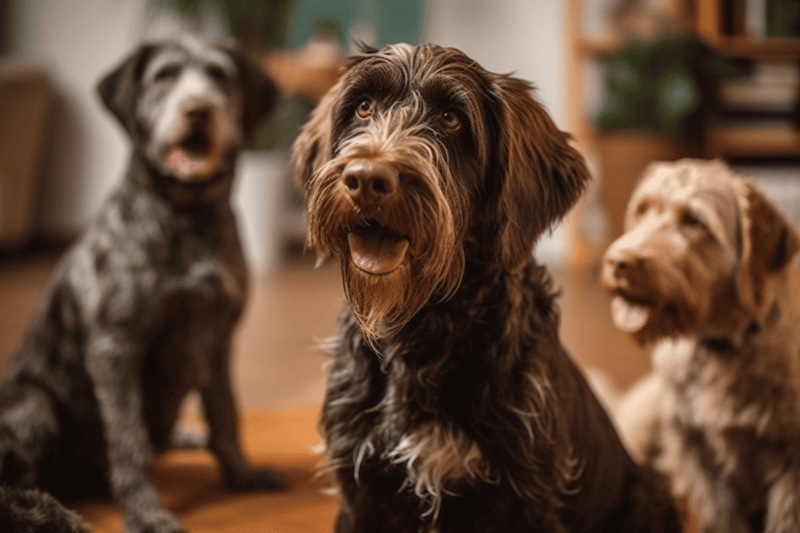 Pudelpointers' Compatibility with Other Household Pets