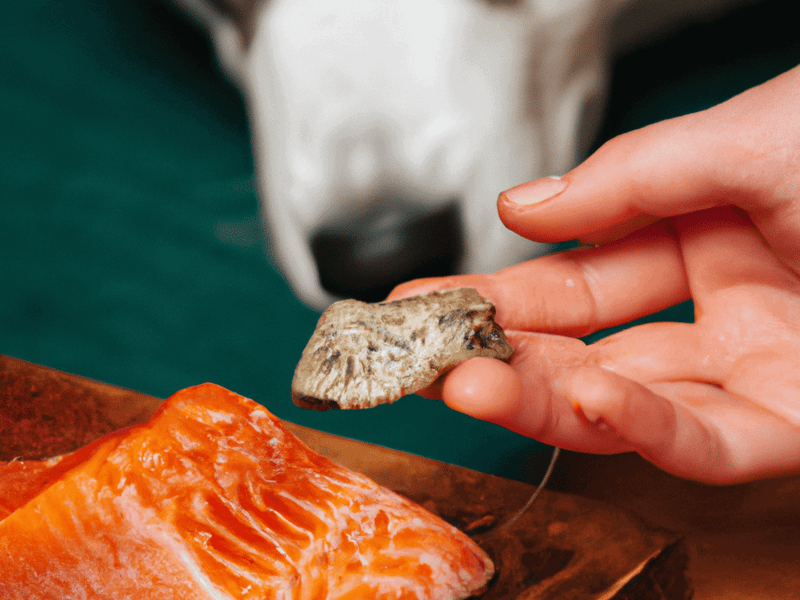 Healthy fish and treat options for your dog.