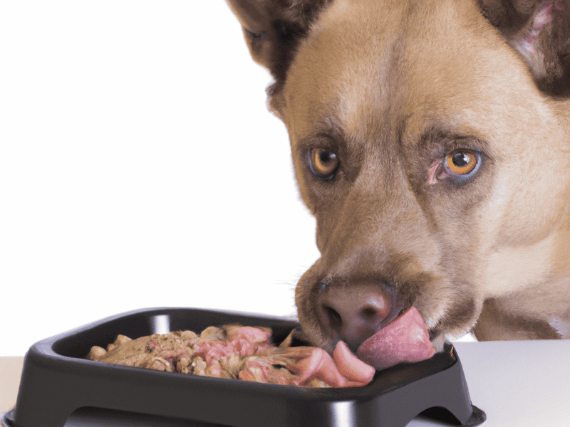 Dog food feeding and nutrition services.