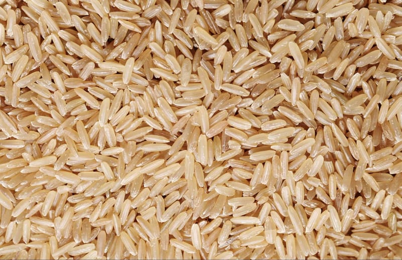 Dog-friendly brown rice for healthy canine diets.