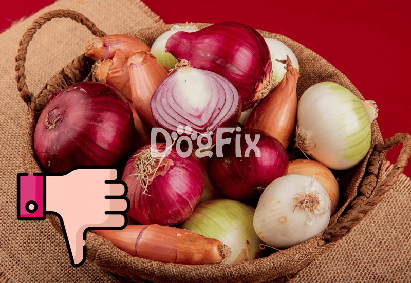 Onions and shallots in a basket, fresh organic vegetables ideal for healthy cooking, displayed on a rustic background.