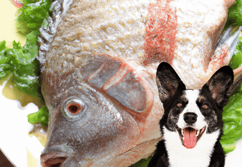 High-quality fish food for healthy dogs, rich in omega fatty acids and essential nutrients.