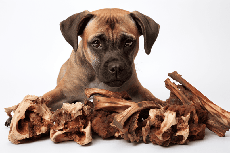 Dog chew bones for healthy dog teeth.