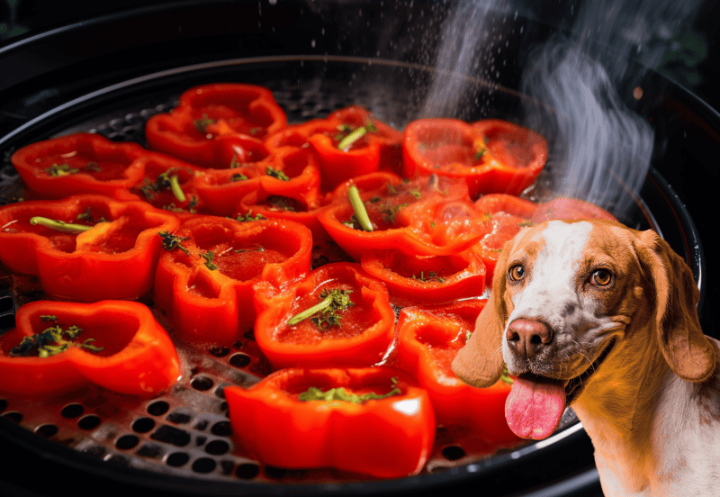 Healthy dog-friendly vegetable treats for pets.