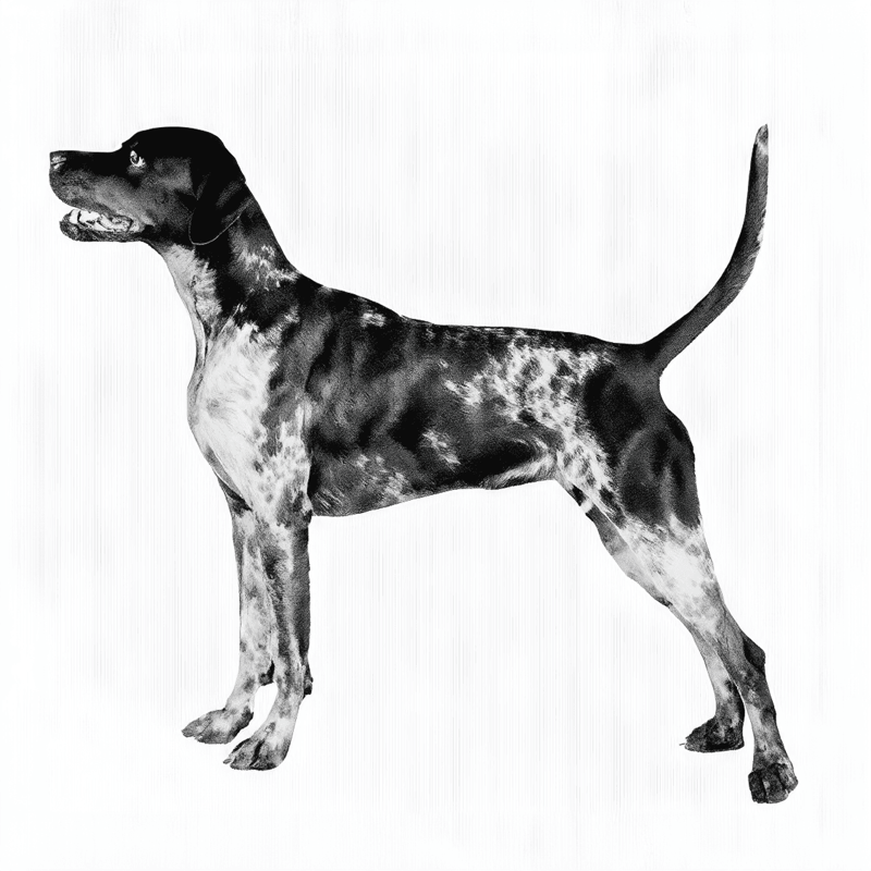 American Leopard Hounds are descendants of the Treeing Walker Coonhound.