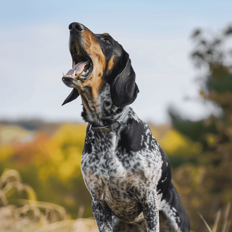 Bluetick Coonhounds Are Vocal Dogs