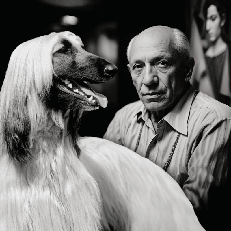 Fact #2 - Picasso Owned An Afghan Hound!
