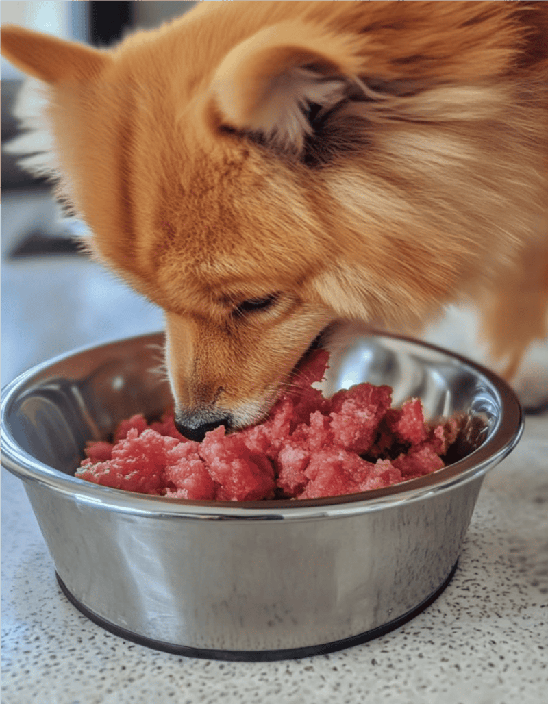 Healthy dog food options for pets.