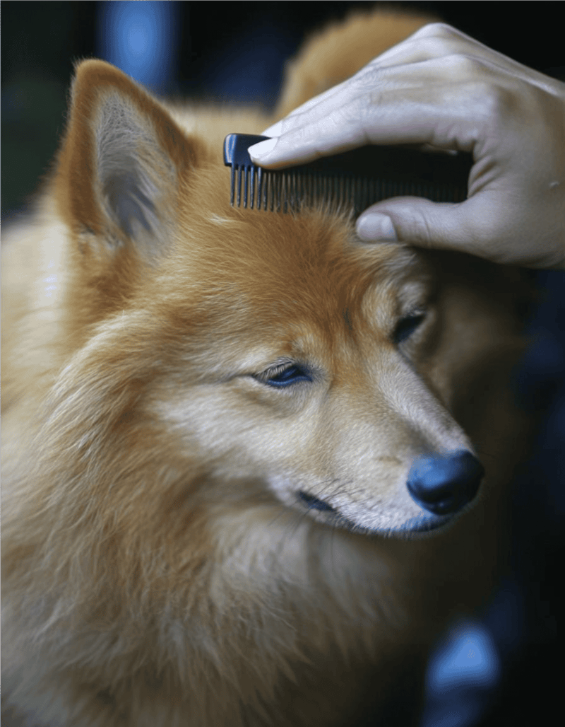 Finnish Spitz Grooming