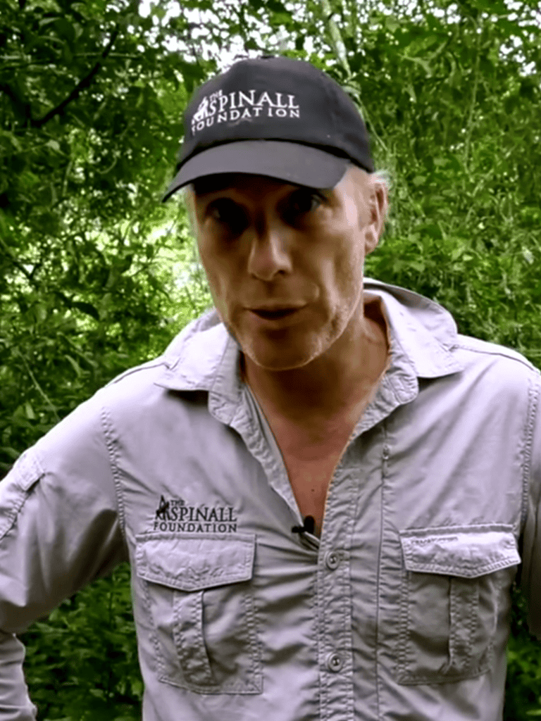 Cap with "The Aspinall Foundation" text for promoting dog rescue efforts.