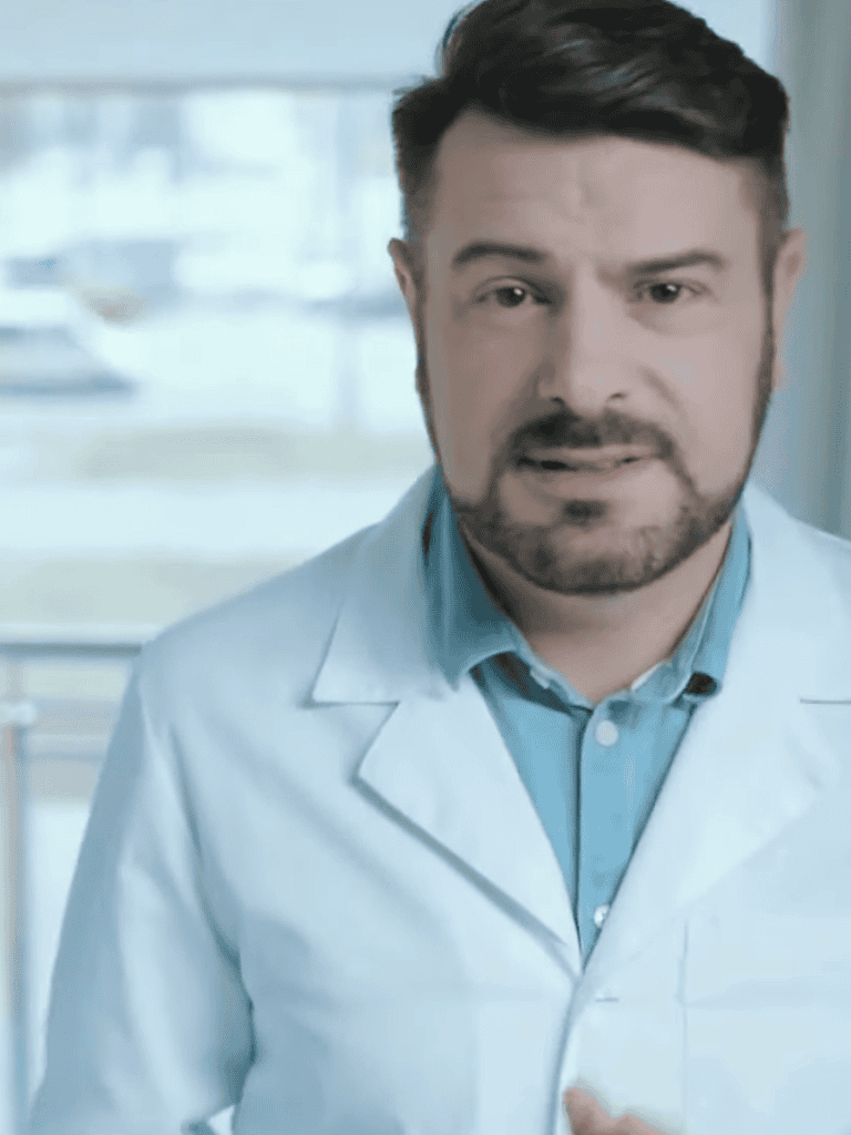 Vet professional providing pet medical services.